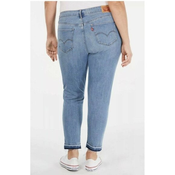 Levi's Women's Plus 711 Skinny Ankle Mid Rise Slim - Picture 12 of 12